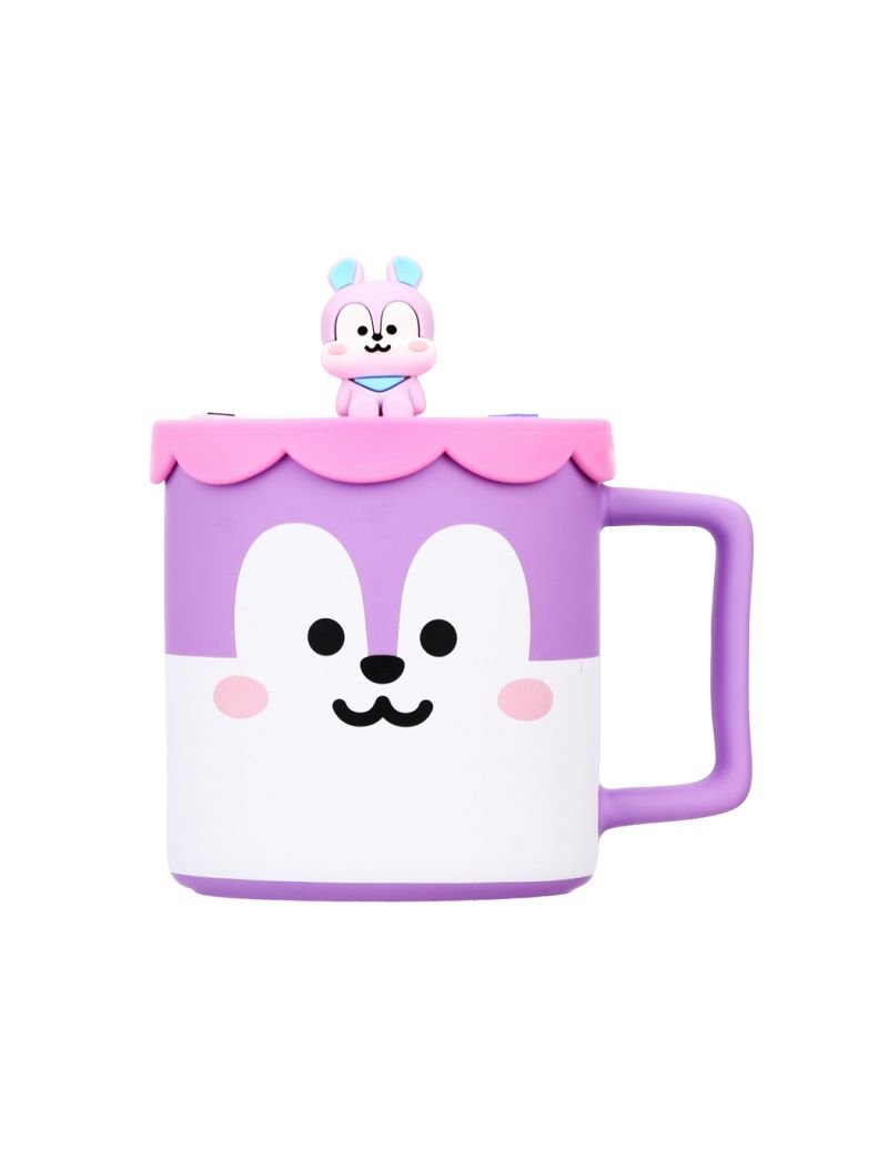 BT21 Collection Ceramic Cup with Silicone Lid (425mL)(MANG)