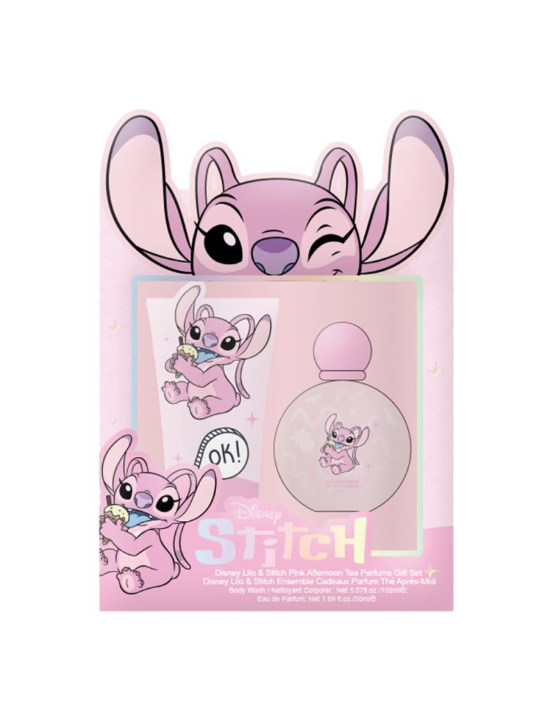 Disney Lilo & Stitch Pink Afternoon Tea Perfume Gift Set