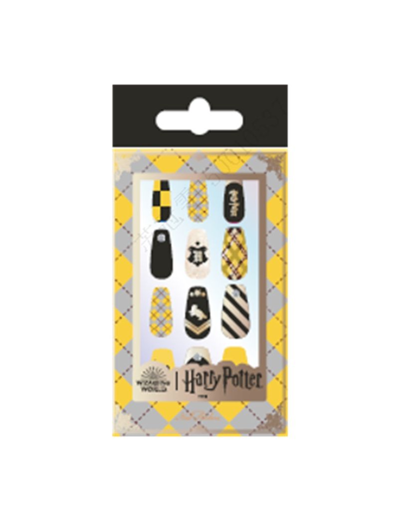 Harry Potter Hufflepuff False Nails