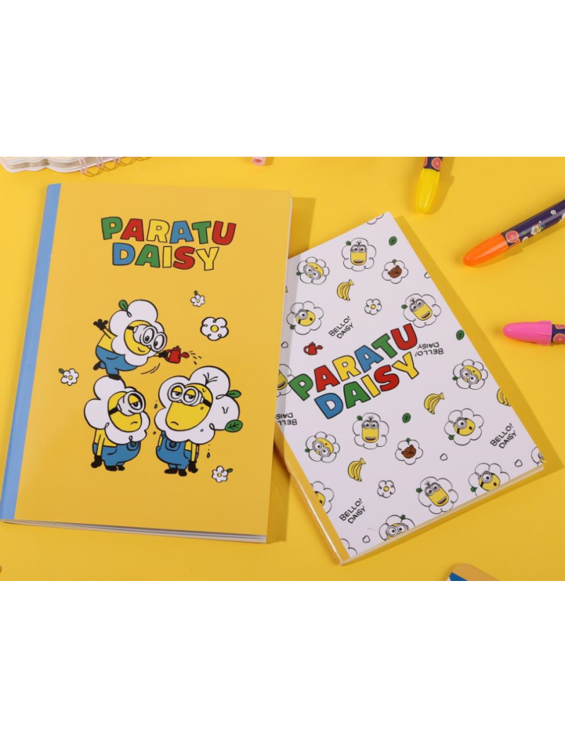 Daisy Minions Collection Stitch-bound Book Set (28 Sheets) (2 Pcs) PDQ
