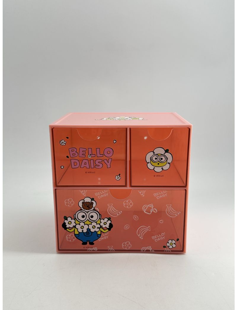 Daisy Minions Collection 3 Drawer Storage Box