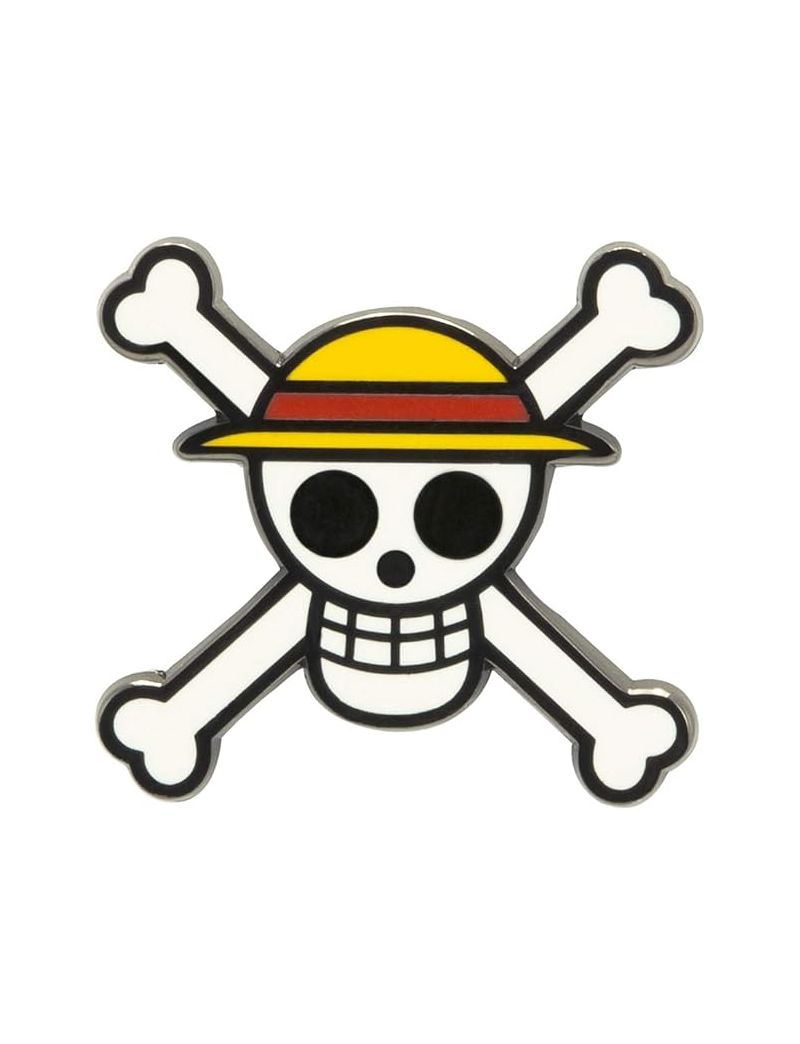 One Piece Skull Pin Badge