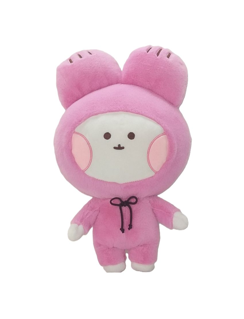 Pink plush toy on sale