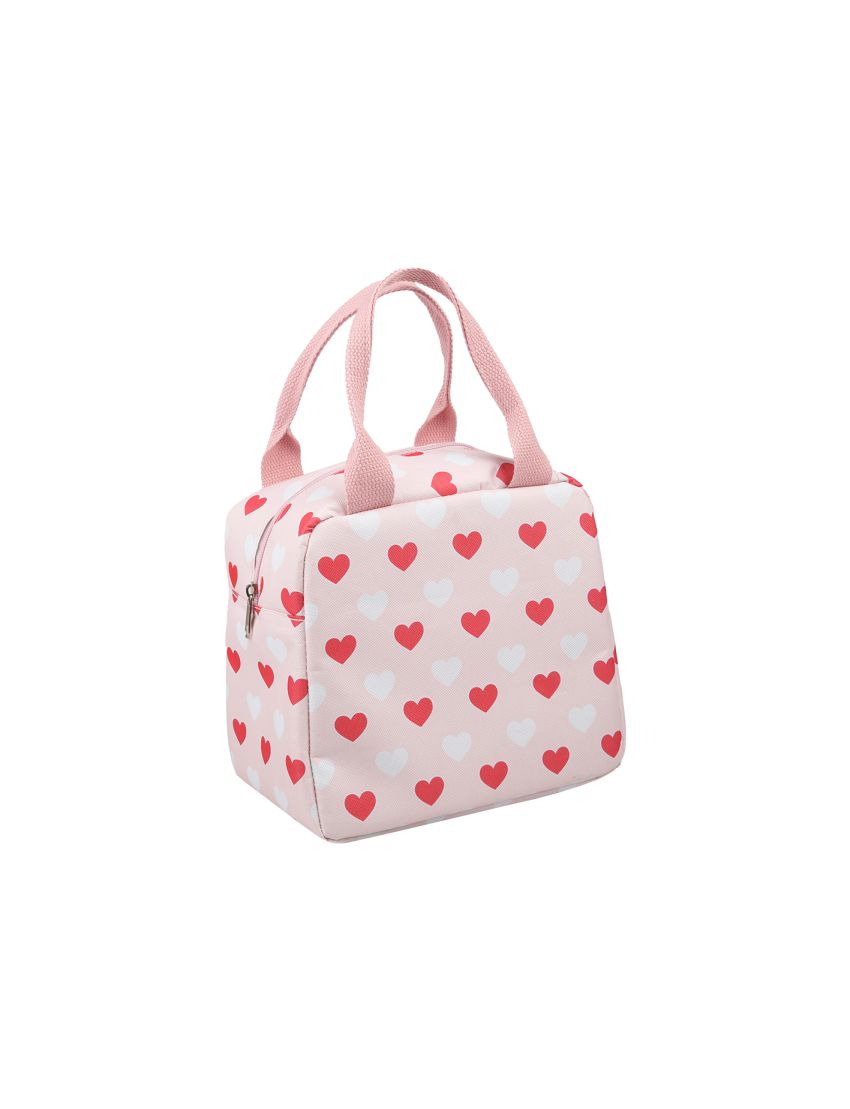 Pink Romance Heart Series Lunch Bag