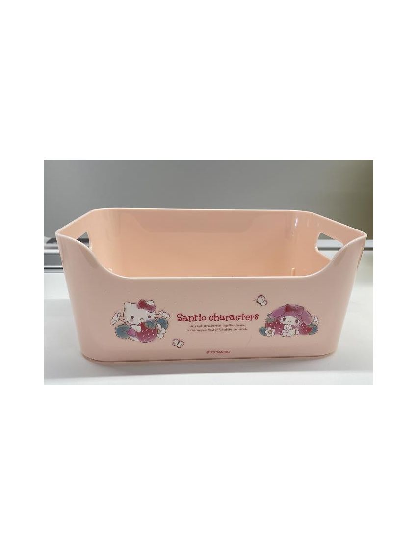 Sanrio characters Strawberry collection Lidless Storage Box MINISO