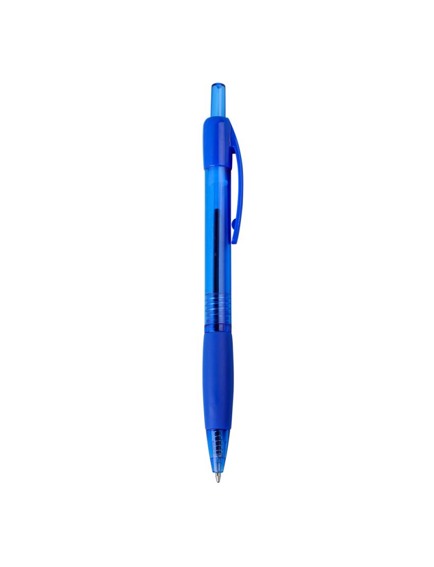 Retractable Gel Pen 10 Pack Blue