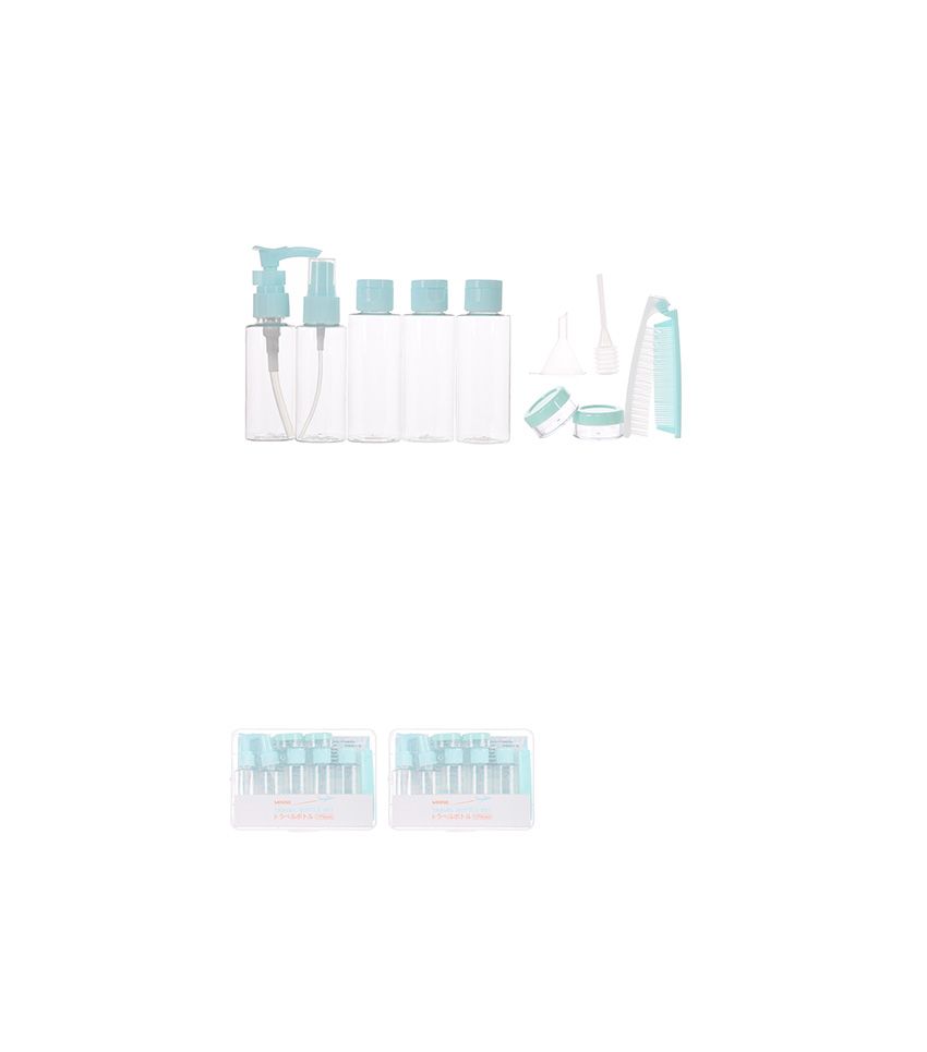 Travel Container 10 Piece Bottle Travel Set