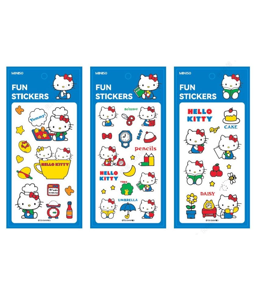 Hello Kitty Fun School Season Series Stickers (Assortment)