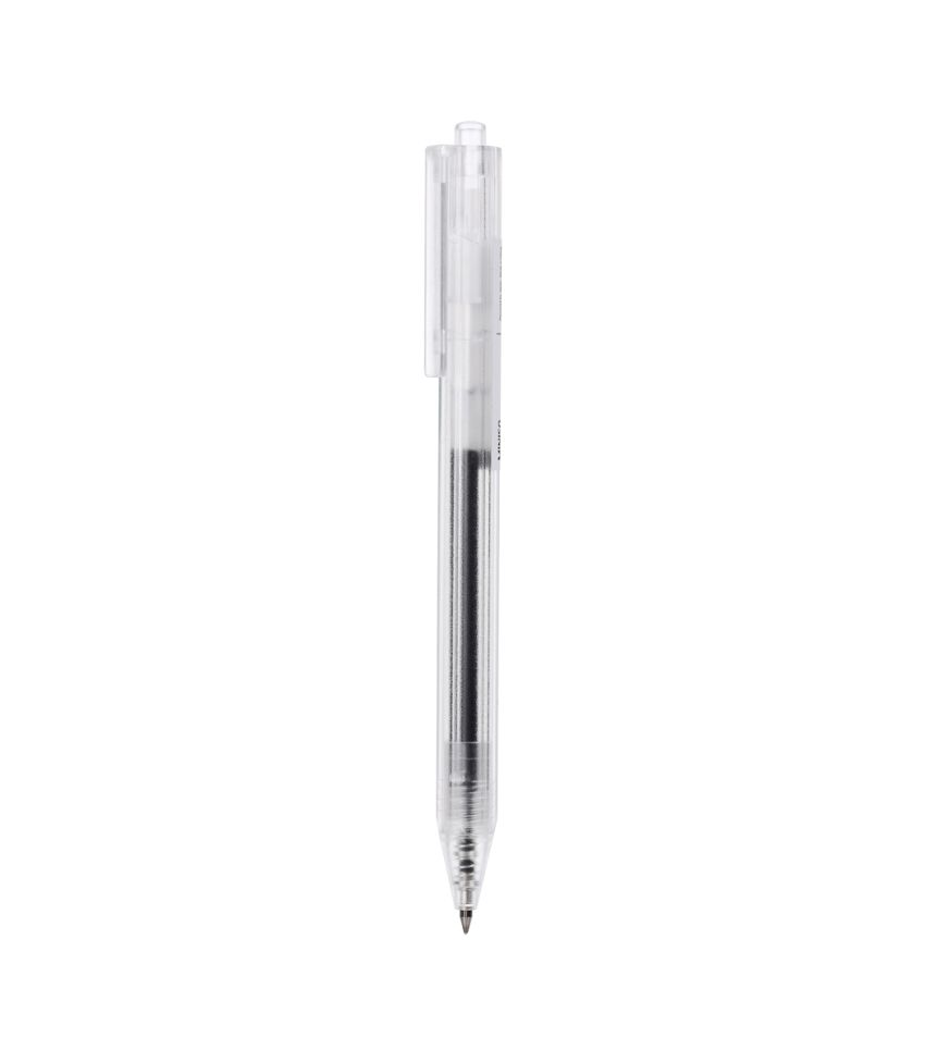 MINISO Hexagonal White Barrel Sign 0.5mm Black Pen