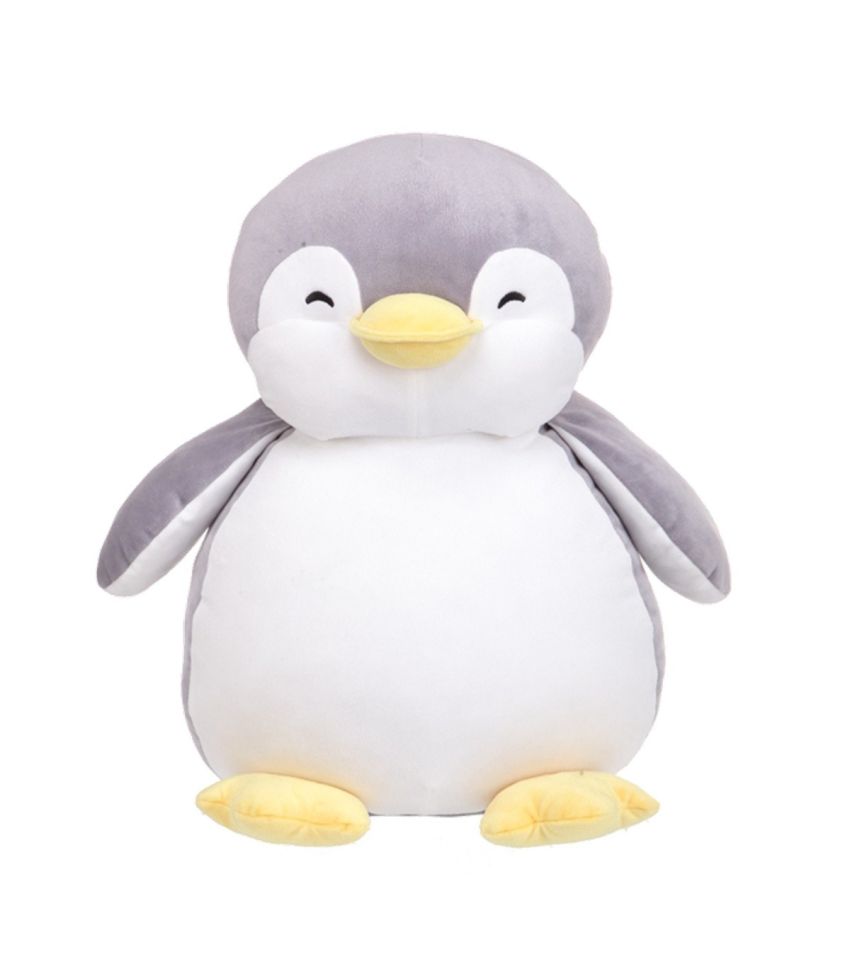 Mini Family PenPen Large 48cm Penguin Grey Plush Soft Toy