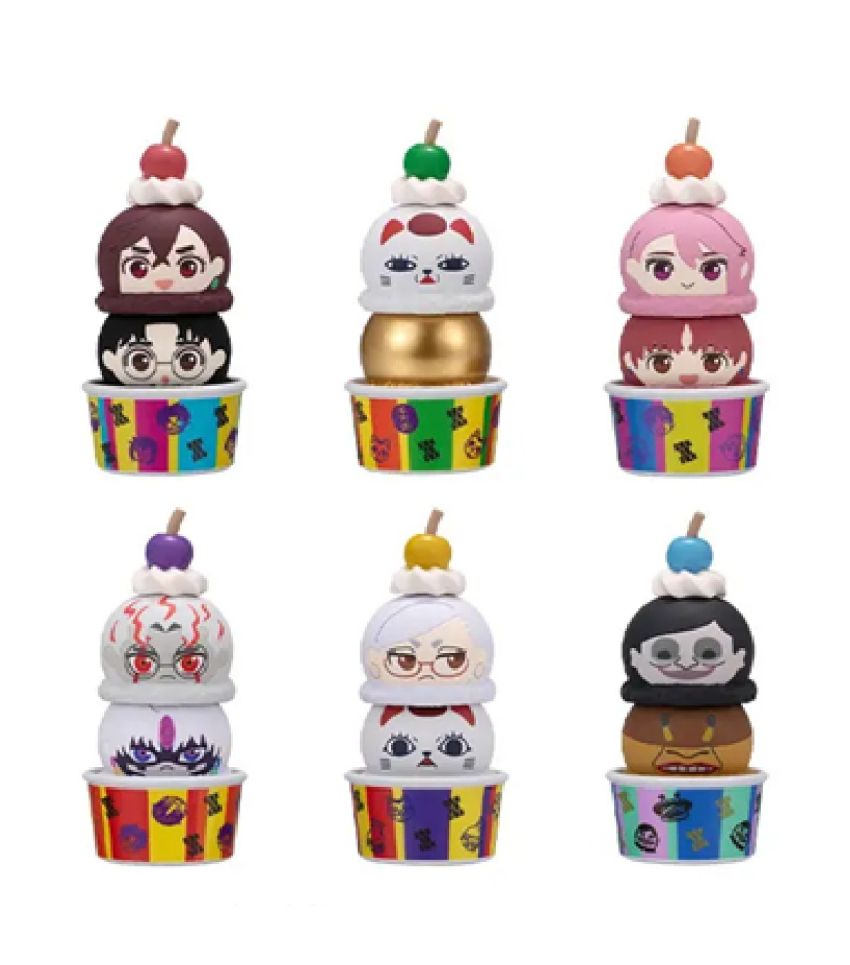 Bandai Dandadan Tsumichen Stack up & Change TV Anime 8cm Figure Blind Box