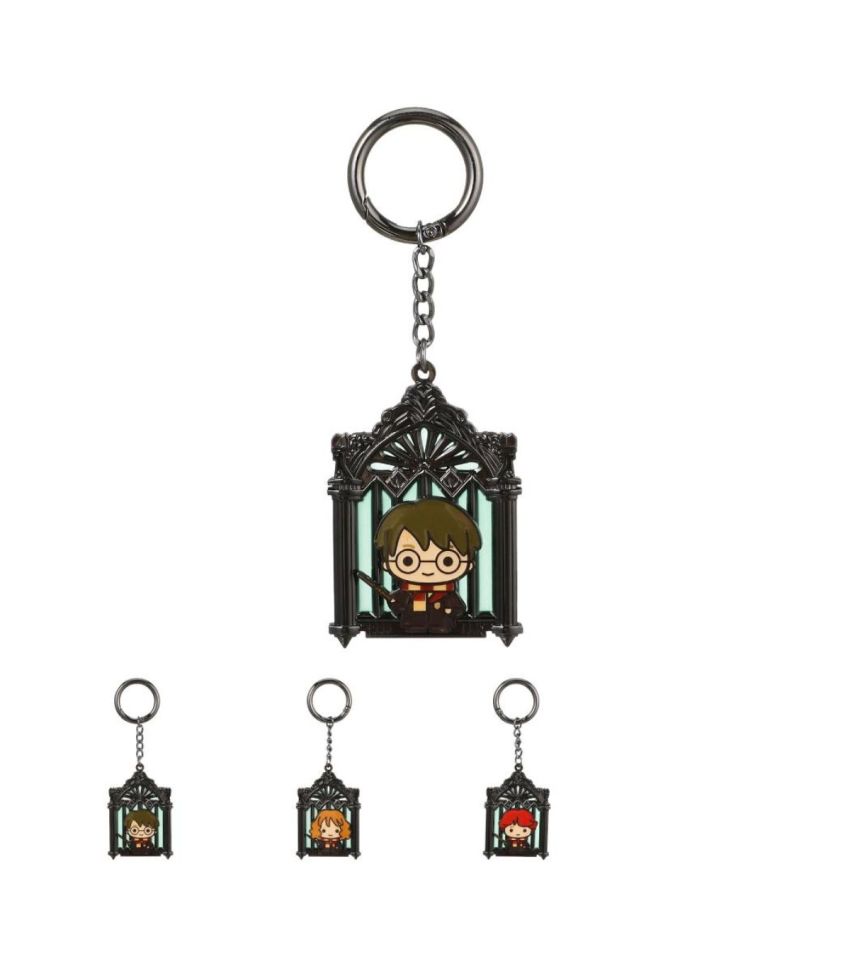 Harry Potter Double-Layer Metal Keychain