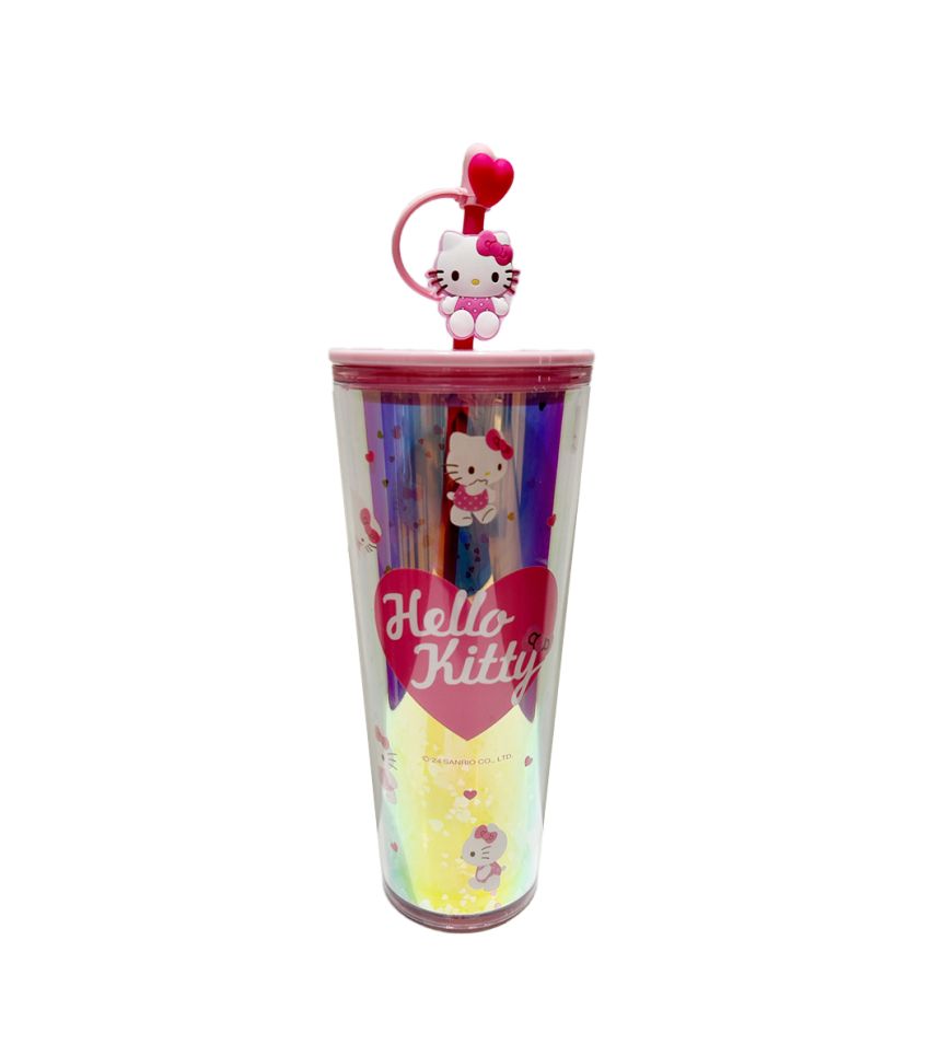 Sanrio Hello Kitty & Friends Pink Collection Double Wall Plastic Tumbler 800ml