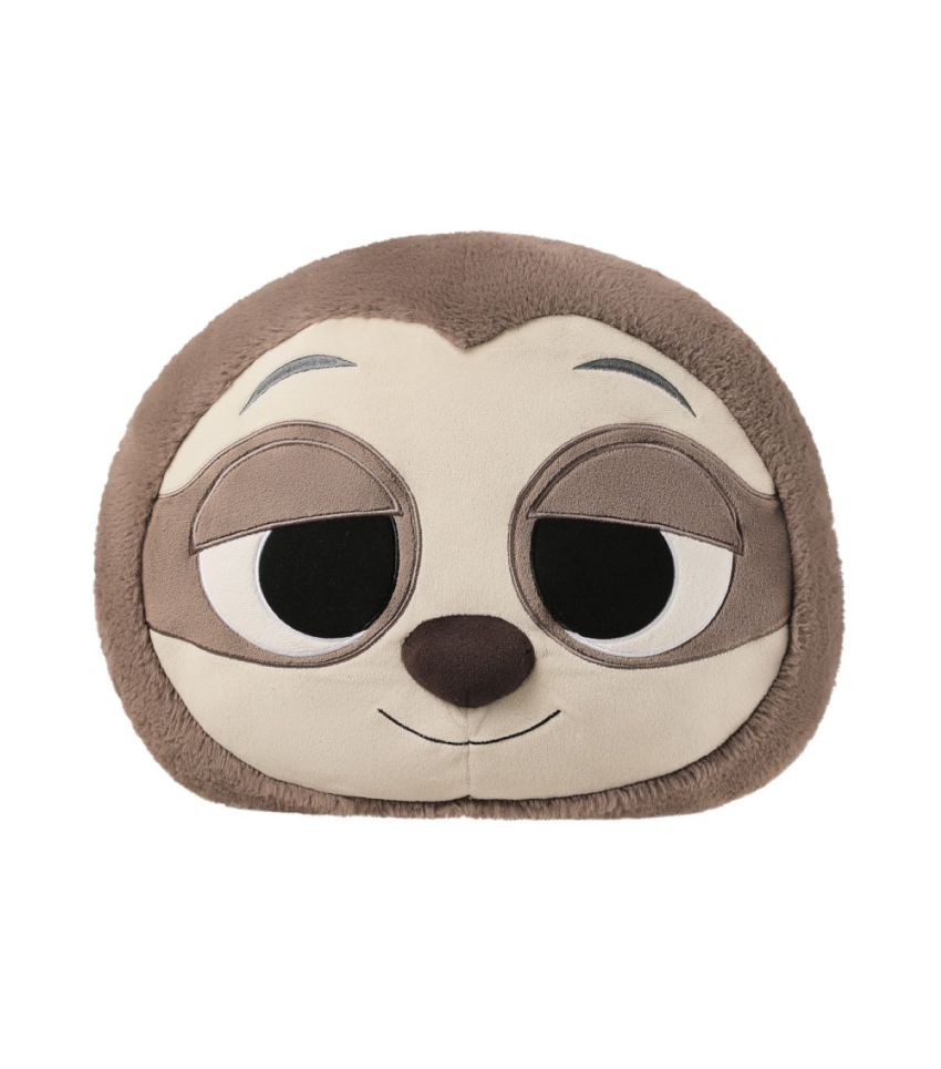 Disney Zootropolis Flash Slothmore 18 Inch Had Shaped Pillow