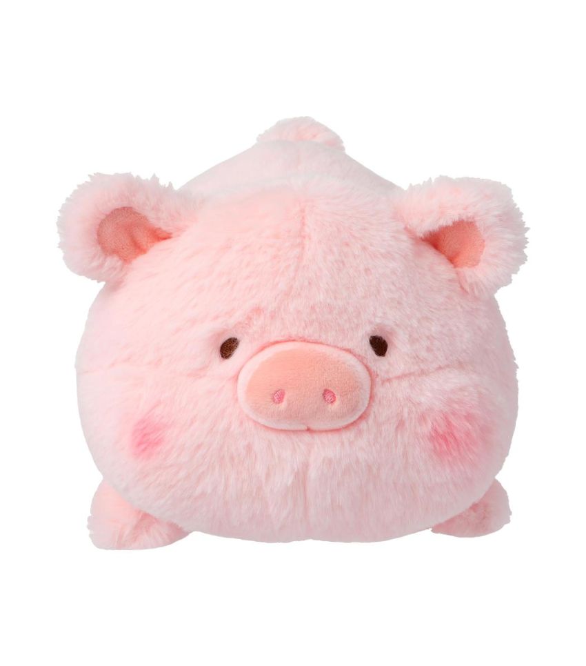 LuLu the Piggy Collection 10 Inch Lying Plush Soft Toy