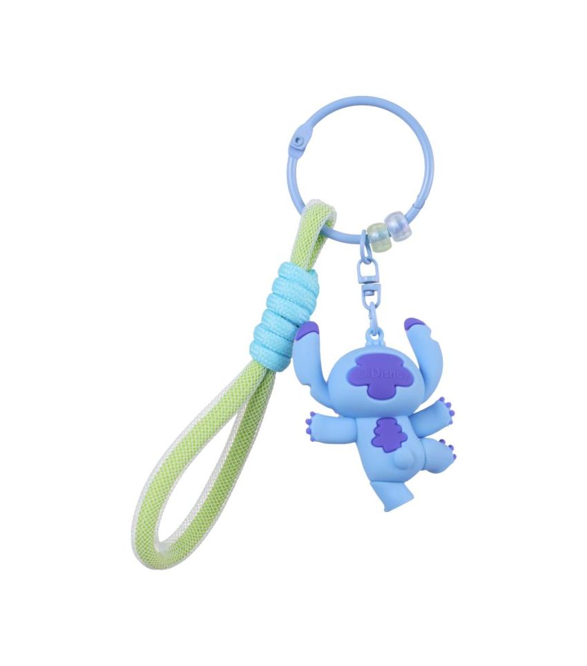 Disney Stitch Dinner Party 3D Keychain