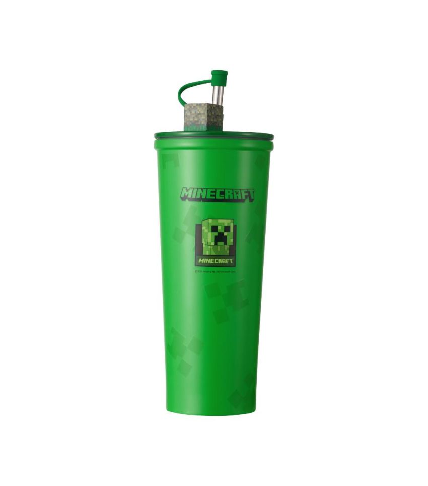 Minecraft Green Steel Tumbler 650ml