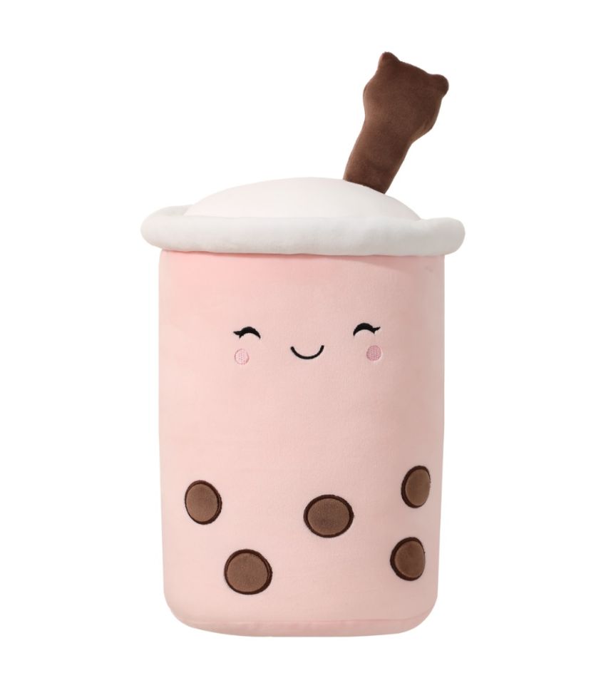 MINISO Beverages Series Tea & Straw Plush Soft Toy Pillow