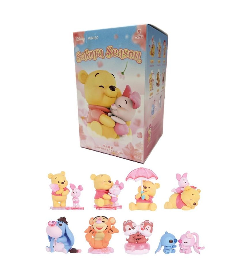 Disney Winnie The Pooh Sakura Season Collection Spring Sweetness Figure Surprise Box