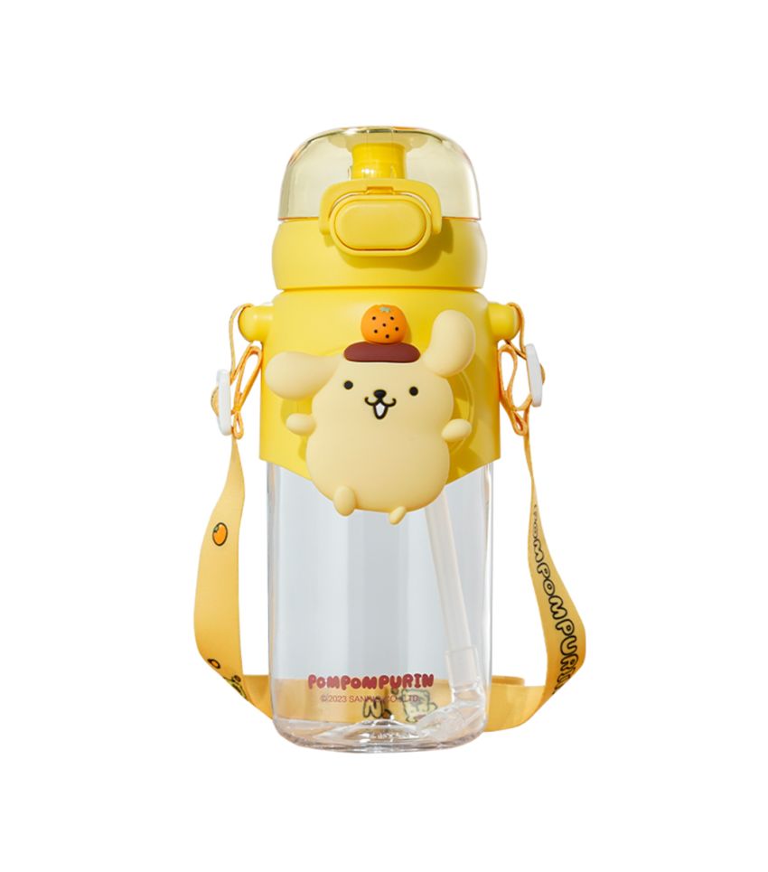 Sanrio Pompompurin Water Bottle with Spout Lid 600ml