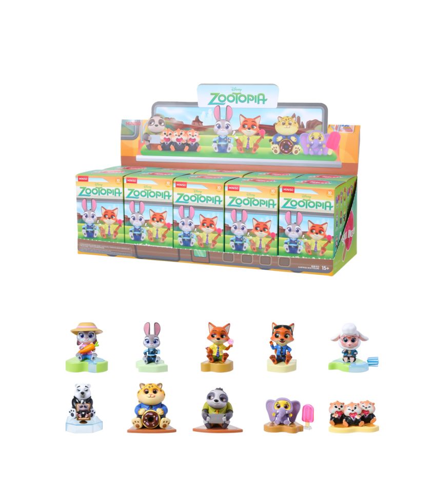 Disney Zootopia Collection Sit Nicely Surprise Blind Box Figure