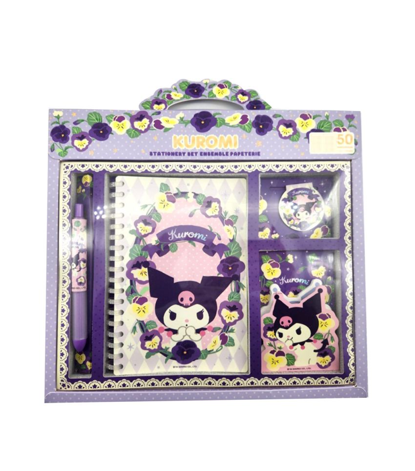Sanrio Kuromi Flower Diary Set 