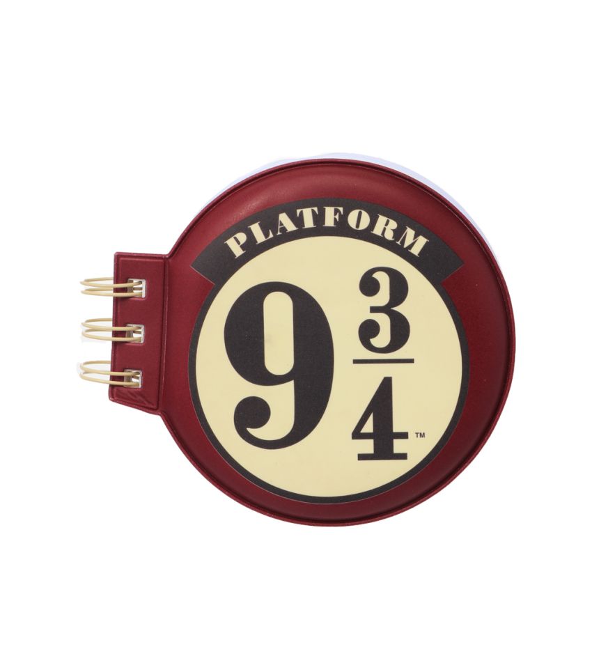 Harry Potter Platform 9 3/4 Stress-Relief Wire-Bound Book (80 Sheets)