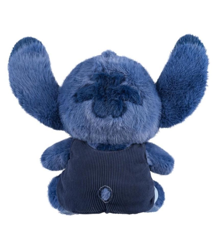 Disney Lilo & Stitch 12 Inch Stitch Sitting Dungarees Plush Soft Toy