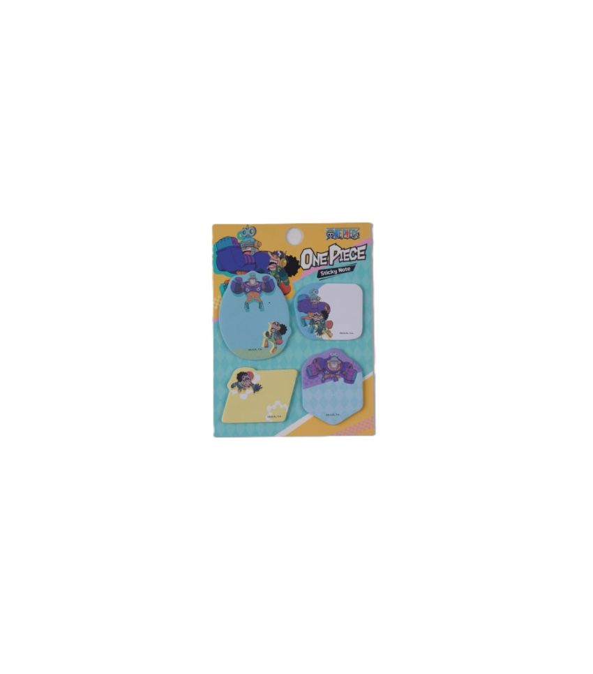 One Piece Collection Mini Figure Sticky Notes Set (4 Pcs) (Franky, Usopp)