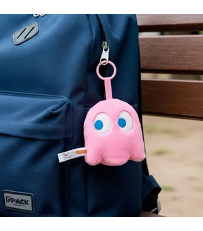 Pacman Pinky 4 Inch Plush Pendant