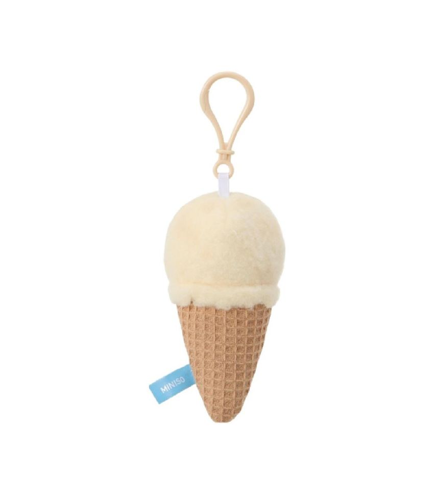 Mofusand Ice Cream Collection Yellow Ice Cream Plush Pendant