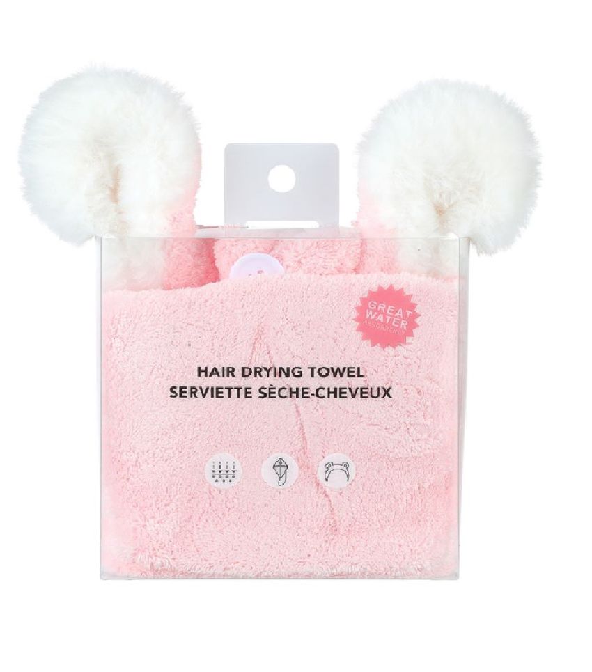 MINISO Bunny Ears Hair Drying Towel