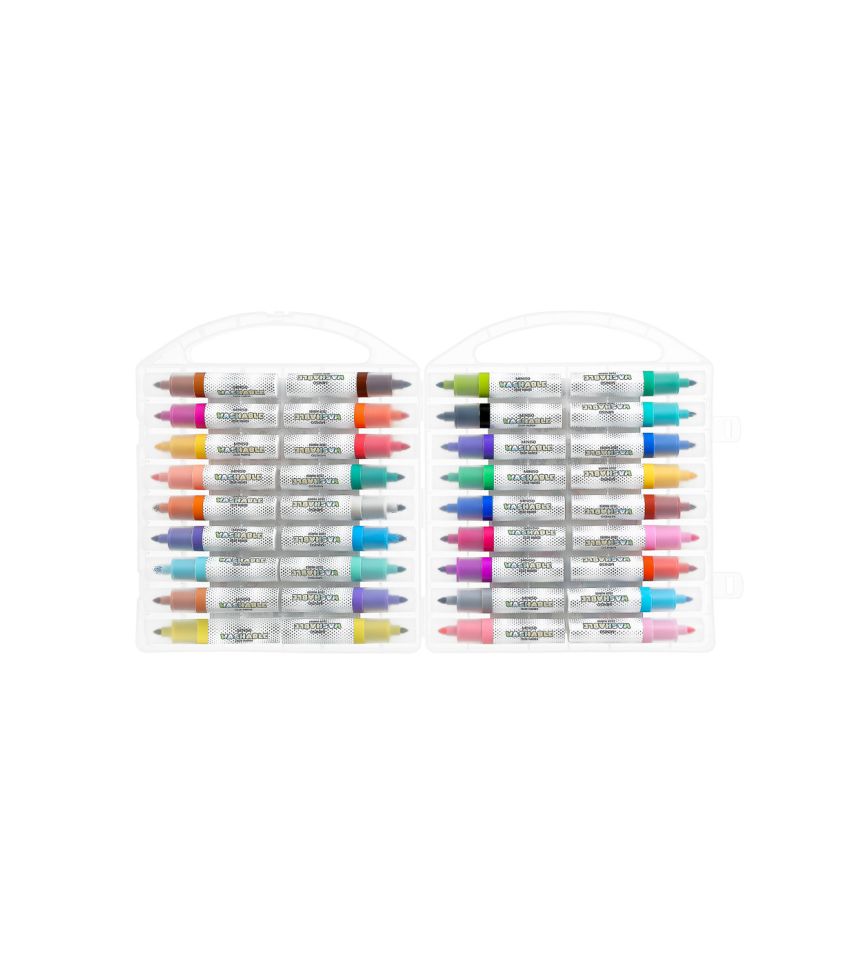 Washable Watercolor Markers Pens 24 Set