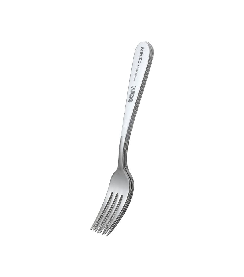 MINISO Stainless Steel Large Fork Set Of 4
