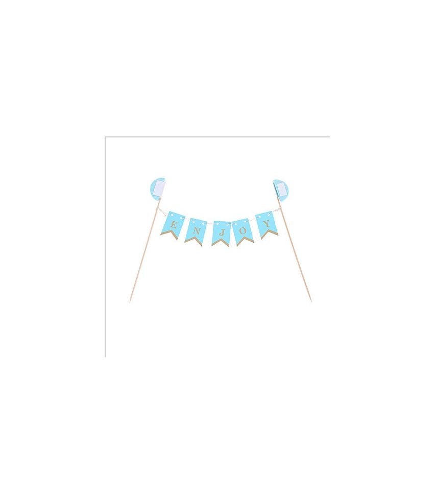 MINISO Enjoy Cake Bunting Toppers 