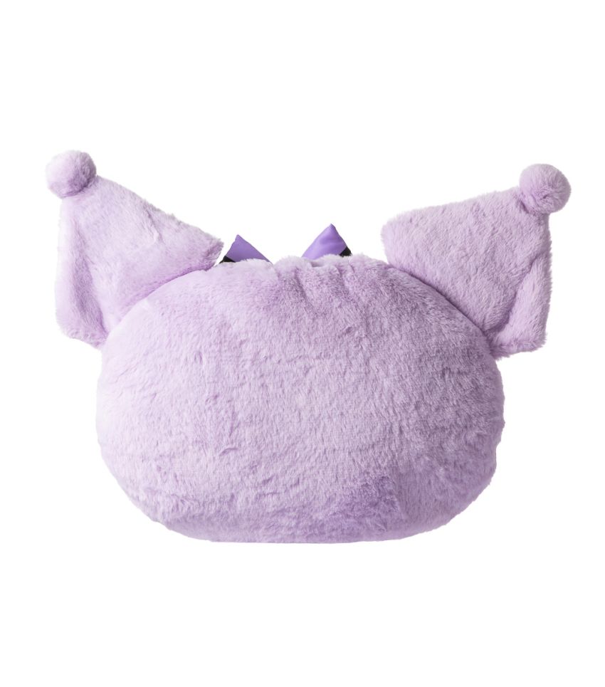 Sanrio Hello Kitty & Friends Kuromi Purple 40cm Head Shaped Pillow
