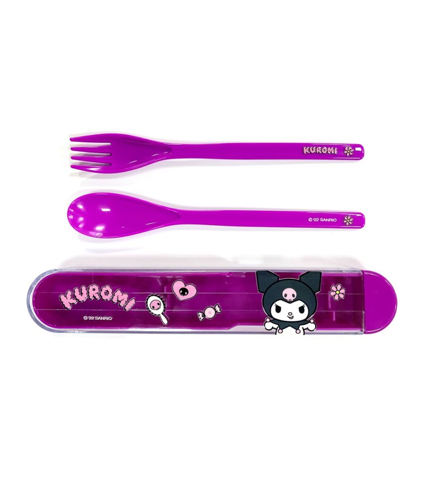 Sanrio Kuromi Interesting Adventure Flatware Set