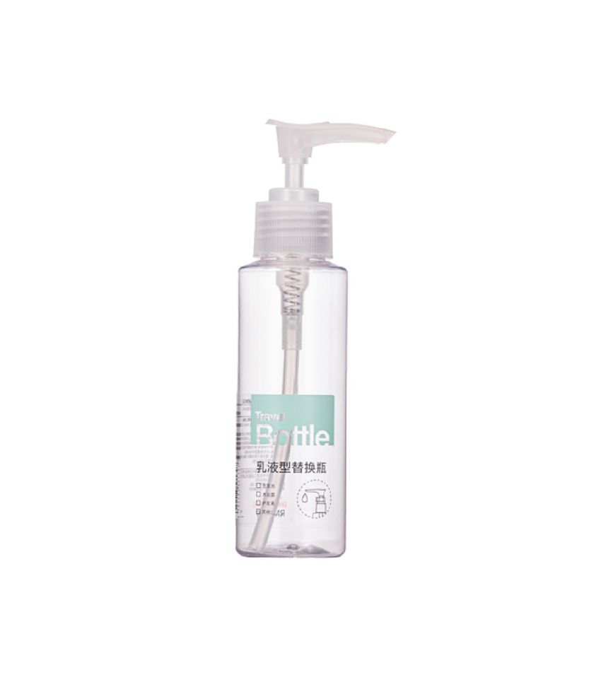 MINISO Transparent Refillable Bottle 100ml