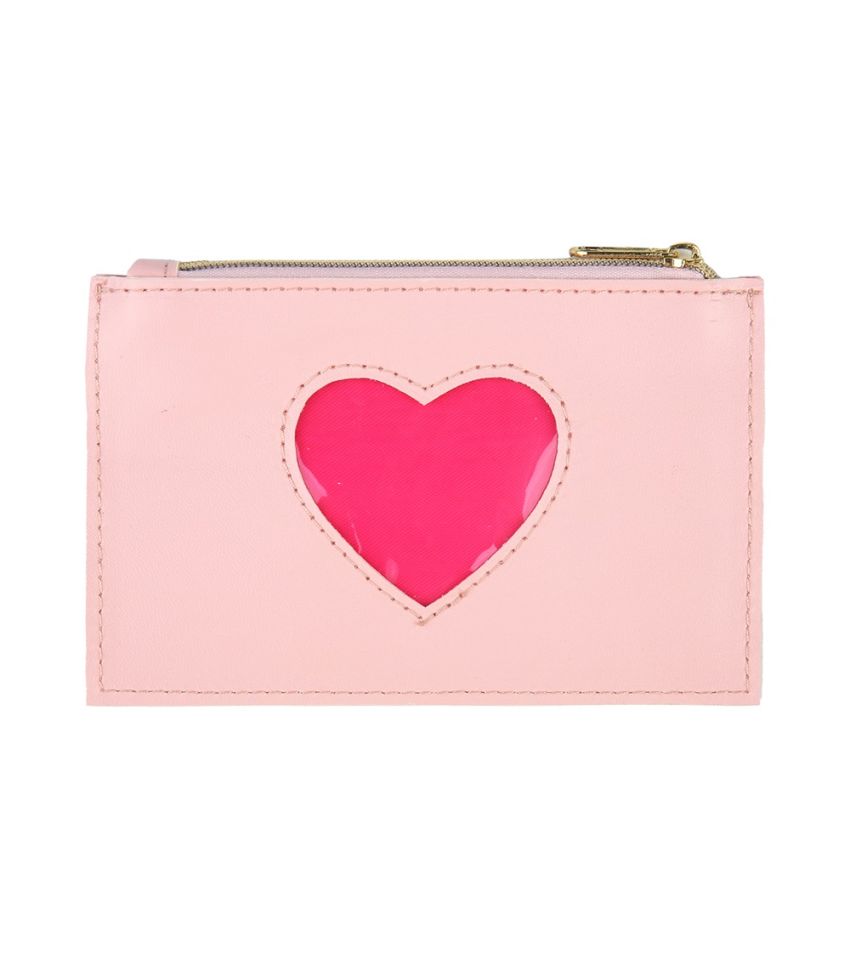MINISO Pink Romance Series Big PU Card Holder