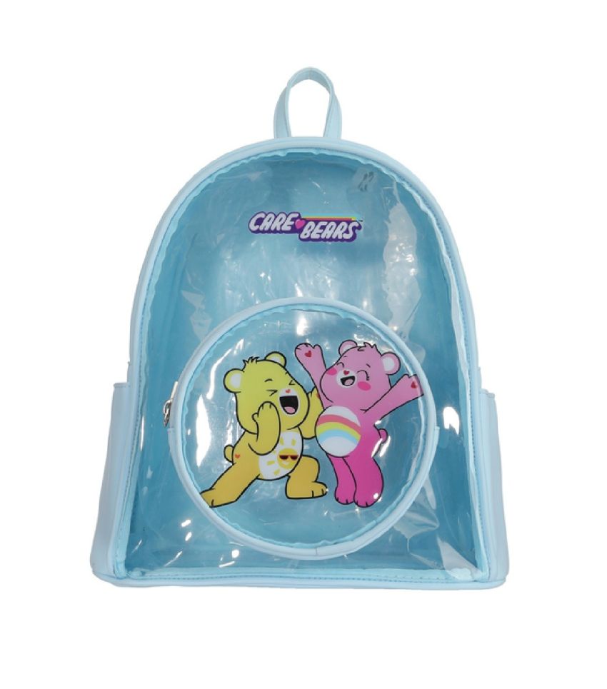 Care Bears Collection Candy Light Blue Transparent Backpack