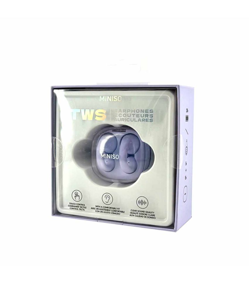 MINISO True Wireless Speaker Purple Earphones