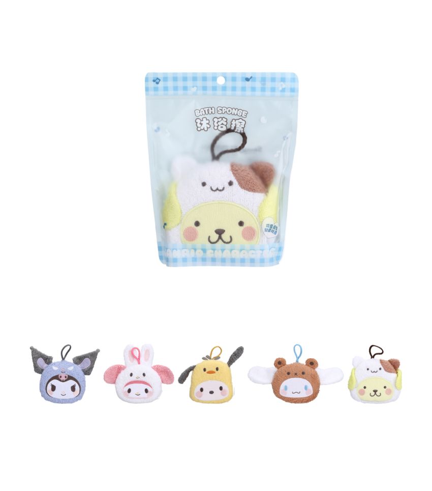Sanrio Characters Bath Sponge (Assorted Characters)