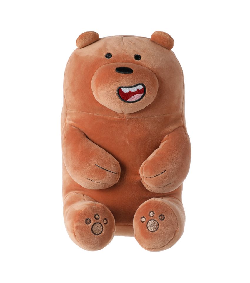 We Bare Bears Grizzly Lovely Sitting Plush Soft Toy