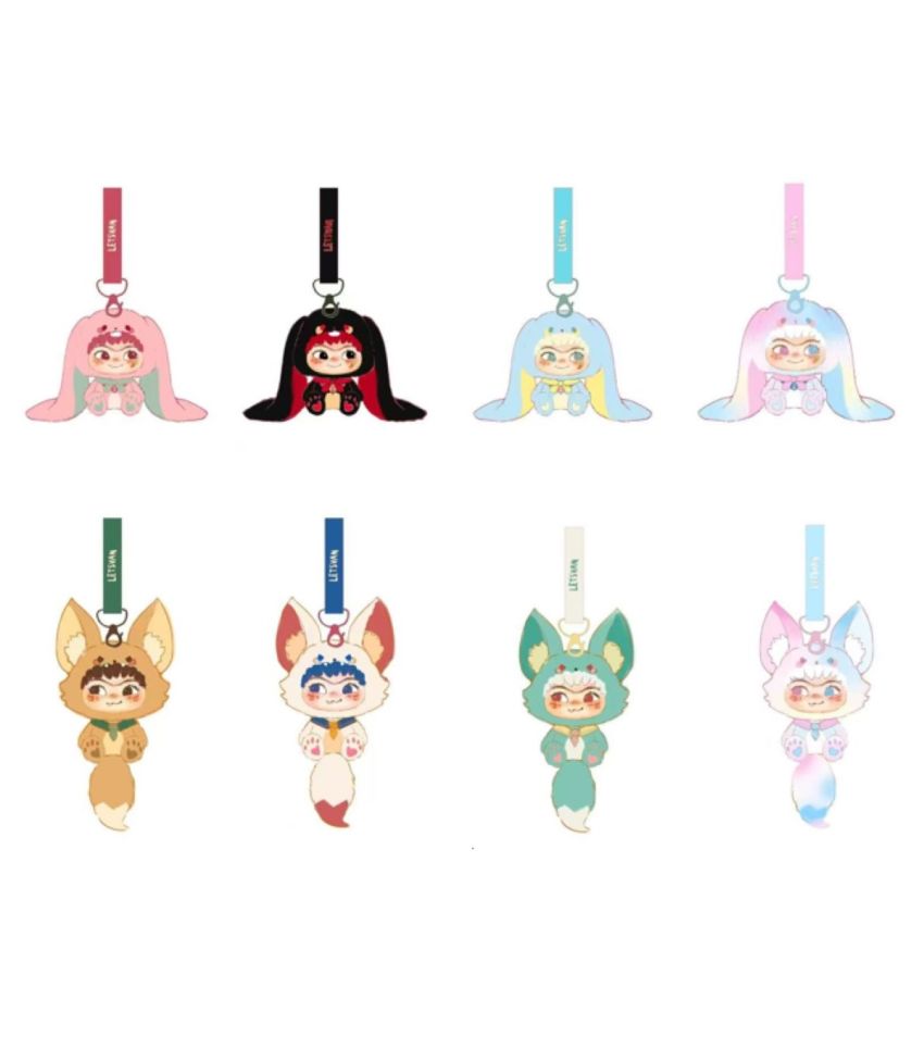 Letsvan Wakuku Fox & Bunny Trick Or Treat Vinyl Plush Blind Box