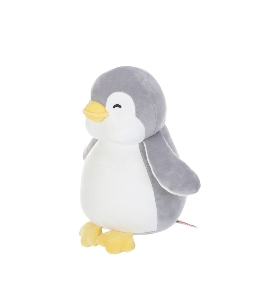Mini Family PenPen Small Penguin Grey 10 Inch Plush Soft Toy