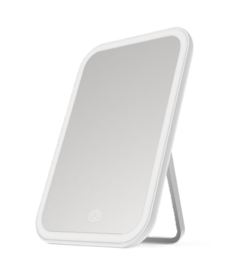 LED Illuminated Mirror for Makeup and Grooming