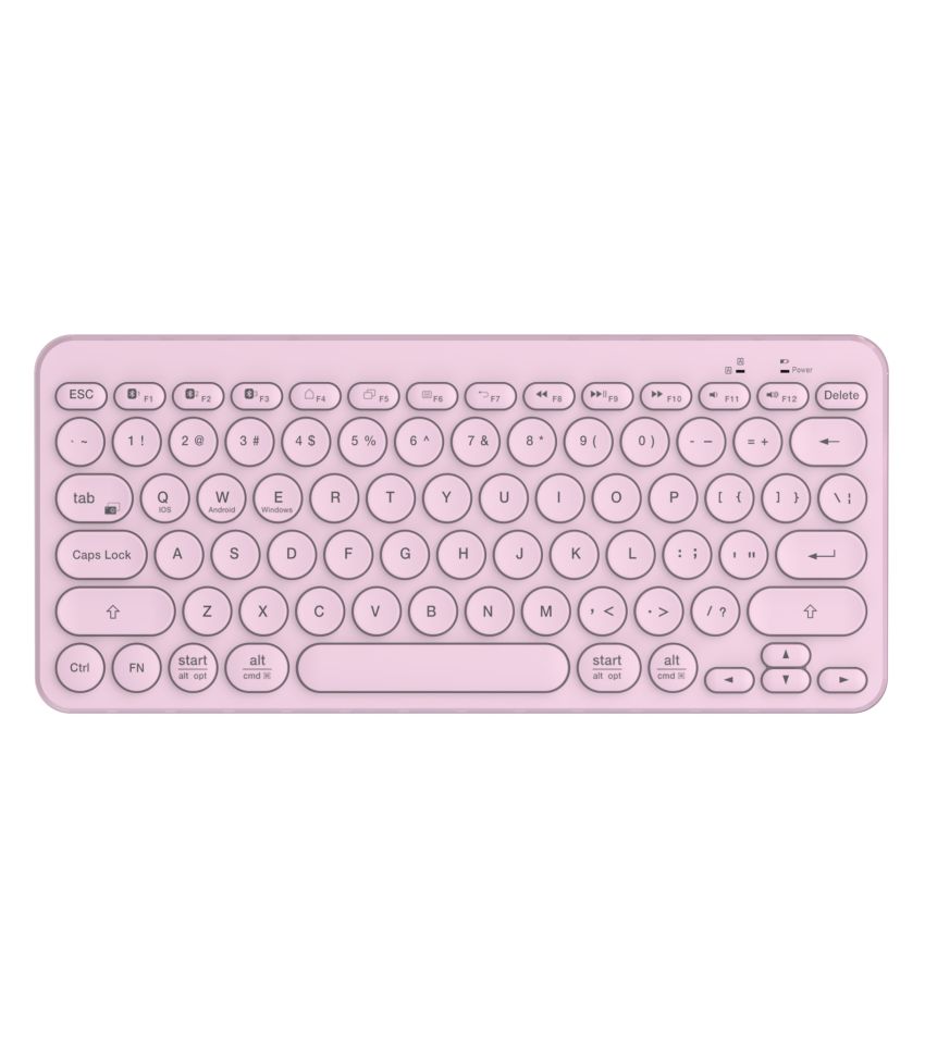 Mini 2.4G Wireless Keyboard Pink