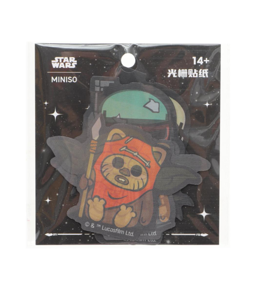 Star Wars Sticker Set Pack Of 3 