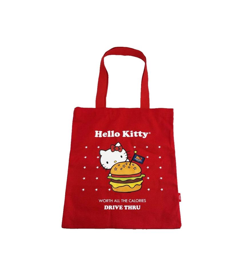 Sanrio Hello Kitty & Friends Retro Diner Red Tote Bag