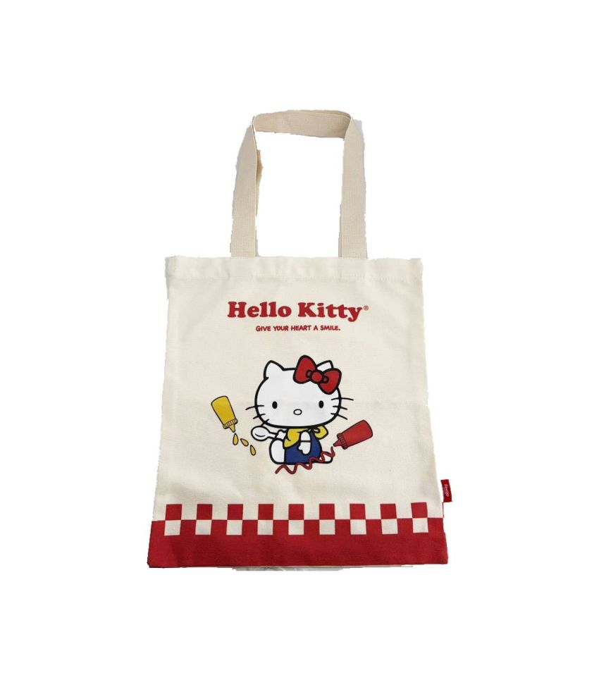 Sanrio Hello Kitty & Friends Retro Diner White Tote Bag
